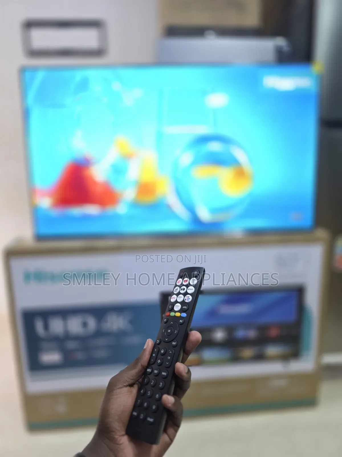 50inches Hisense Uhd- A6 Series Vidaa Smart Ai-Tv at 20% Discount Price