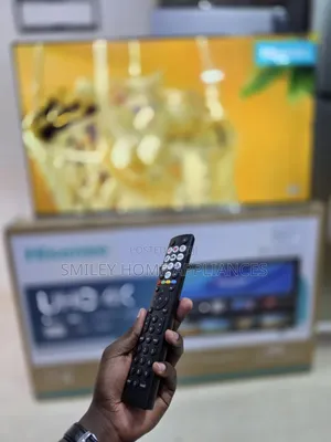 Ultra Hd- Hisense 50inches Smart Vidaa With Dolby Atmos Sound System