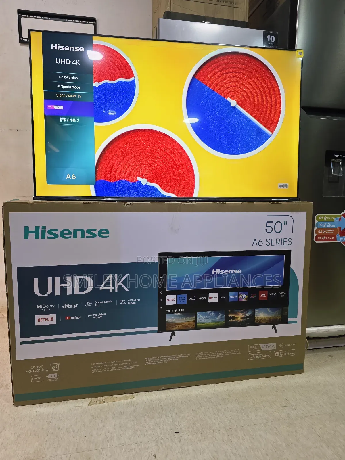 25% Discount Sales on Hisense 50inches Vidaa Smart A6series Digital Tv