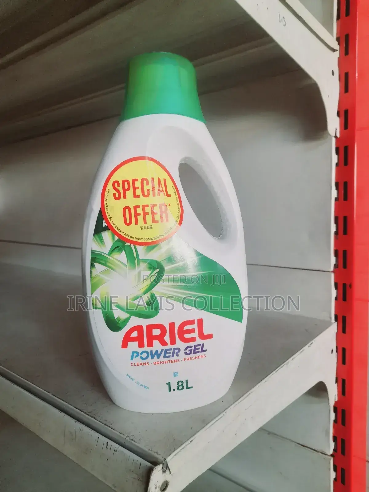 1.8l Ariel Power Gel Liquid