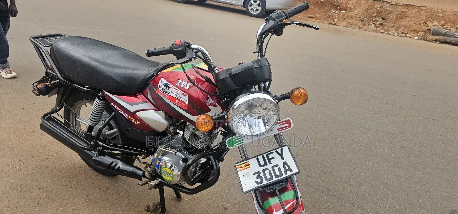 TVS HLX 125 2023 Red
