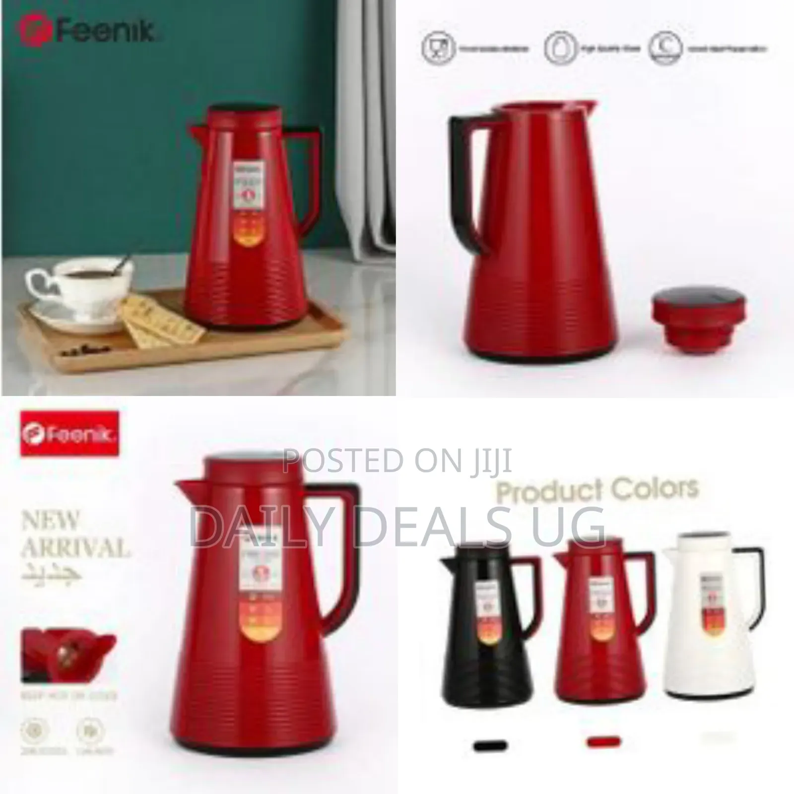 1.5l Vacuum Flask Jug Heat Insulated Thermos for Long HRS Hot and Cold