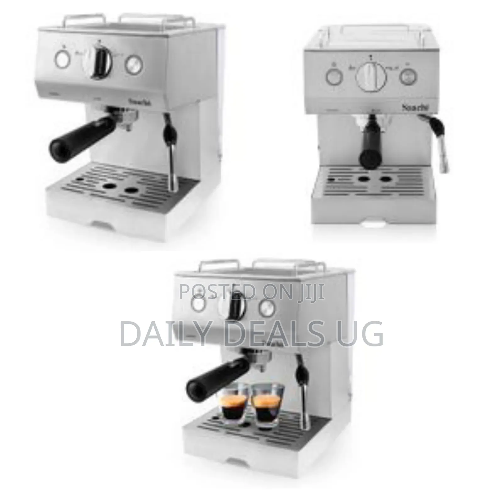 Saachi Espresso Coffee Machine With 15bar Automatic Steam Pressurepump