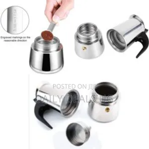 9cups Moka Pot Large Capacity Stainless Steel 304 Pot Coffee Maker