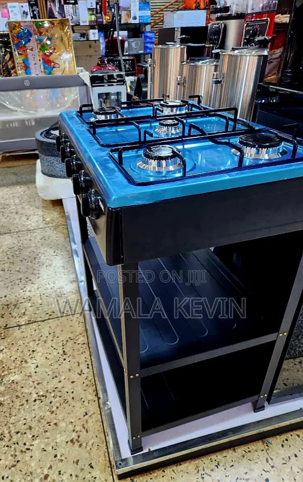 Gas Stove Wwith Shelves