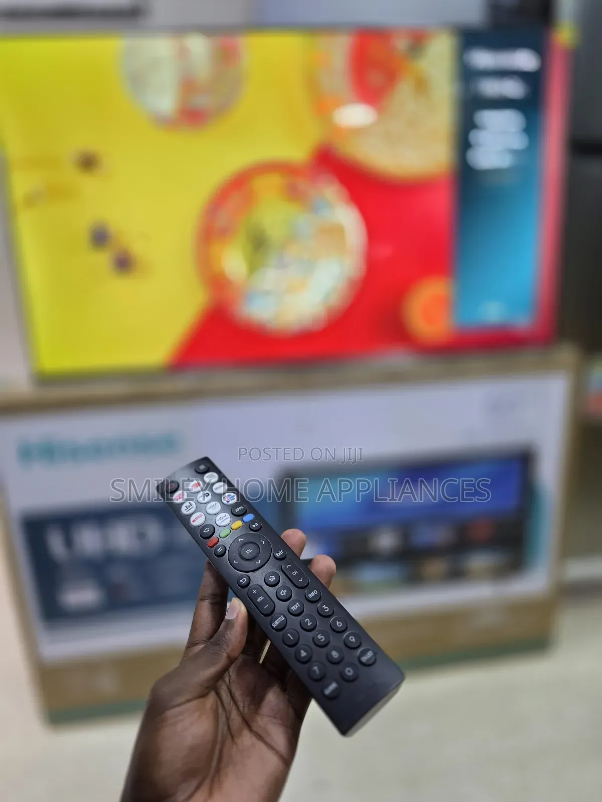50inches Hisense Uhd- Vidaa Smart Tv A6 Series on Black Friday Price