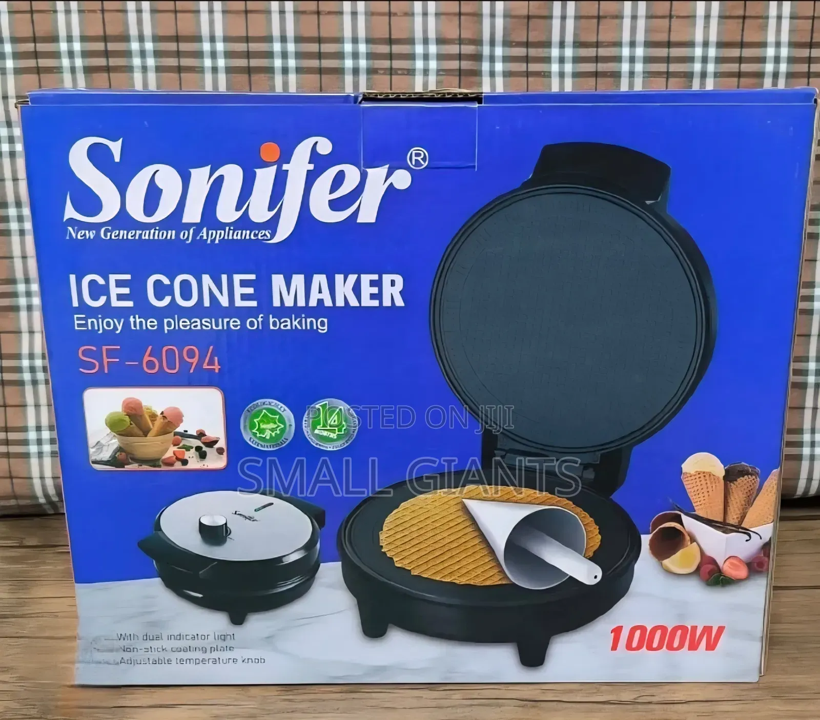 Sonifer Sf-6094 Ice Cone Maker