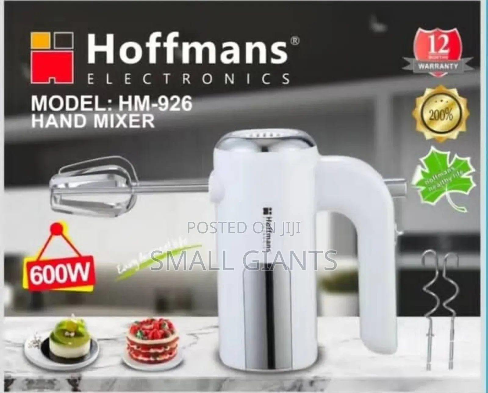 A Hoffmans Hm-926 Hand Mixer