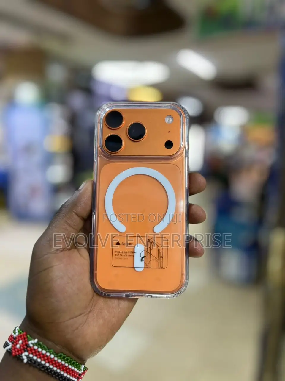 iPhone 17 Pro Max Luxury Transparent Magsafe Covers