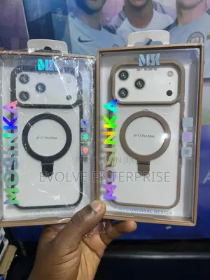 iPhone 17 Pro Max Luxury Transparent Magsafe Covers