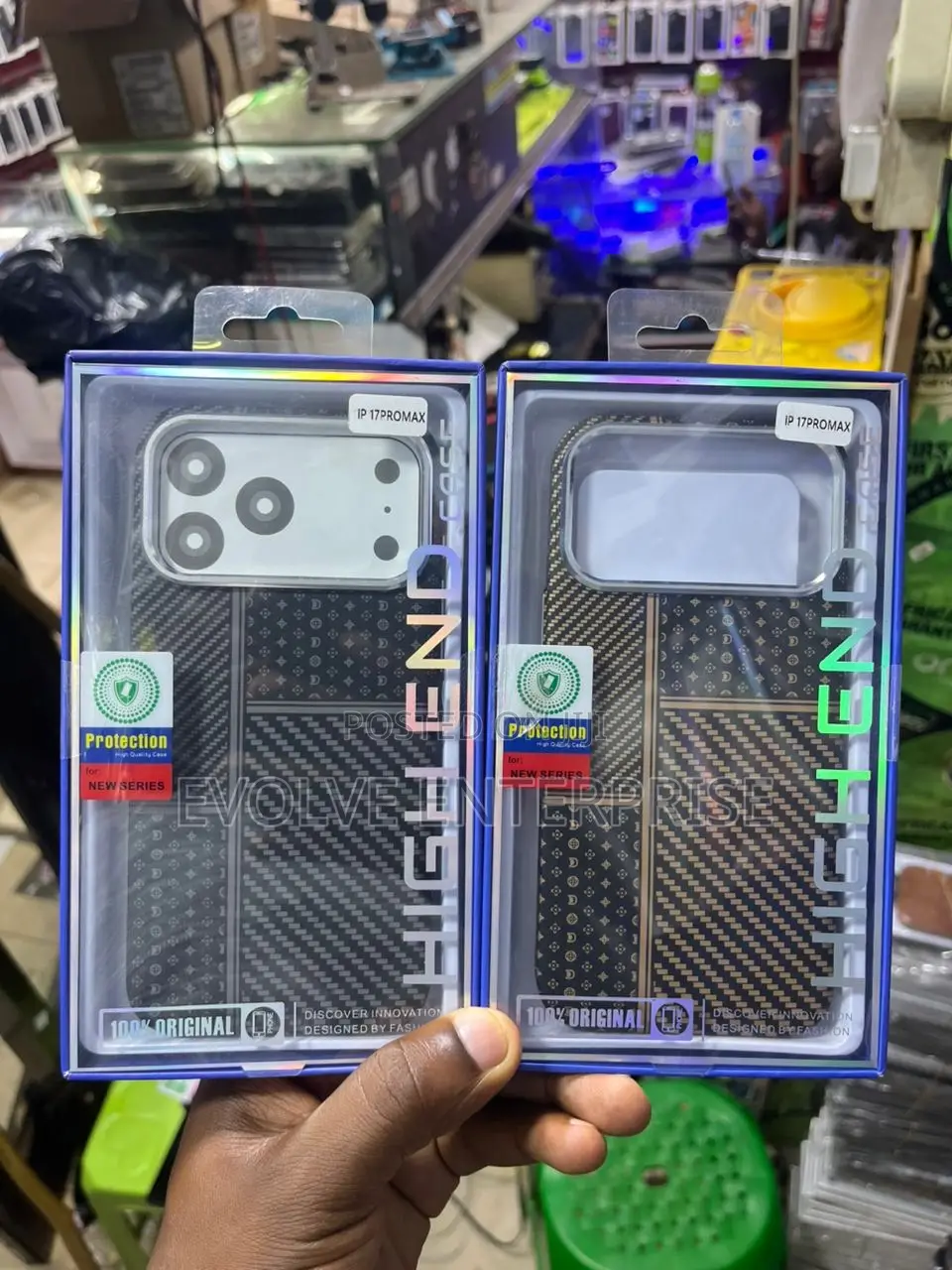 Carbon Fibre Covers for iPhone 17 Pro Max