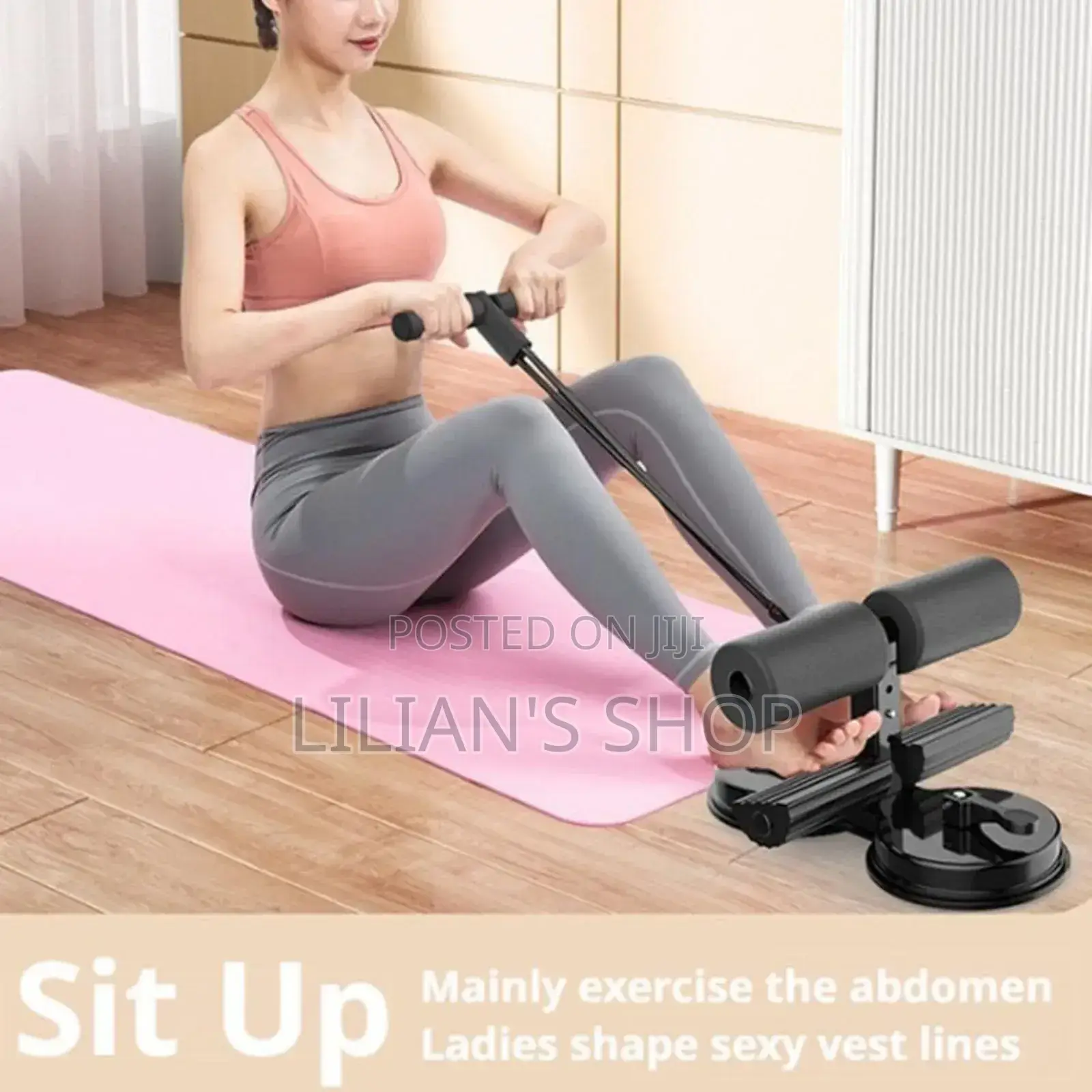 Ab Training Auxiliary Device, Double Suction Cups