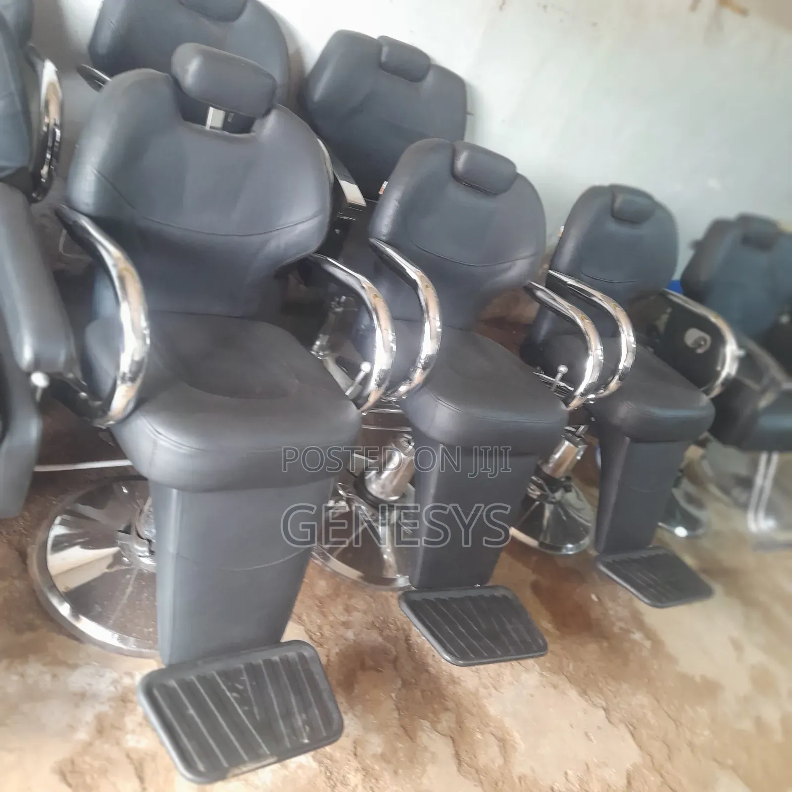 Genuine Leather Barber Chairs