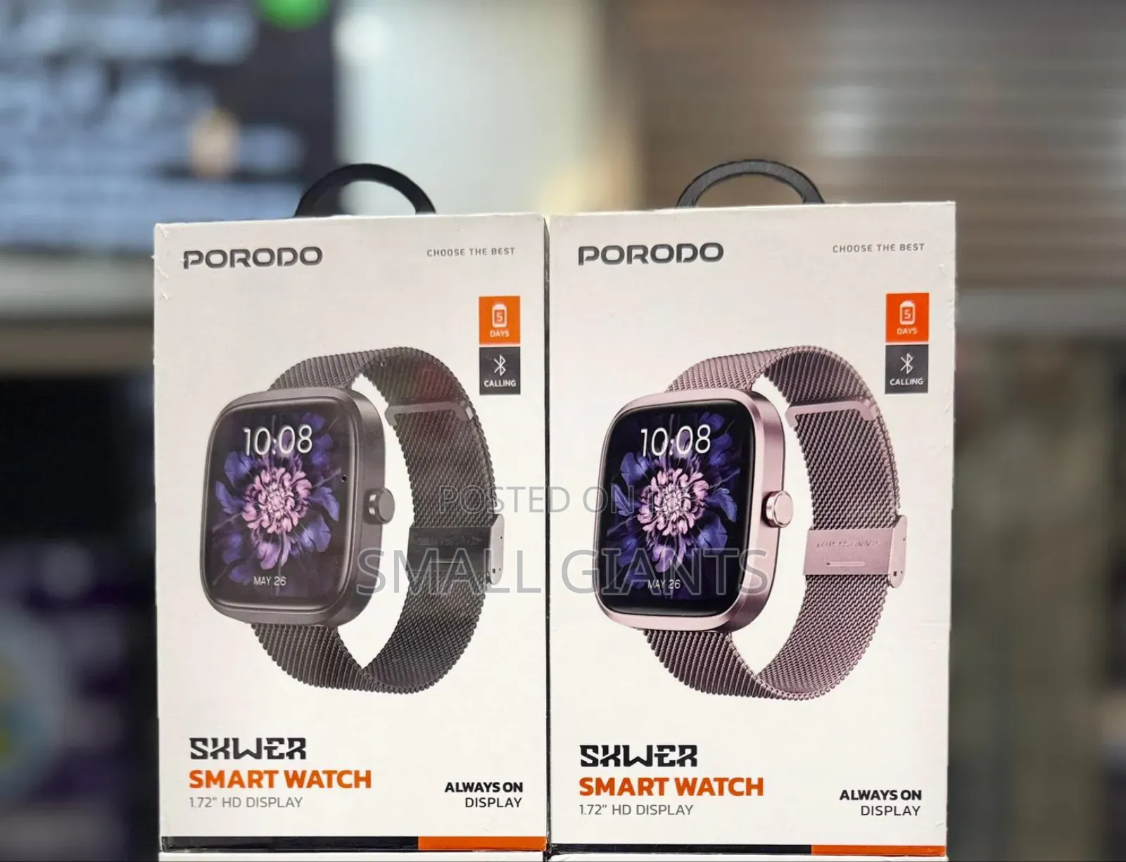 Porodo Skwer Smart Watch
