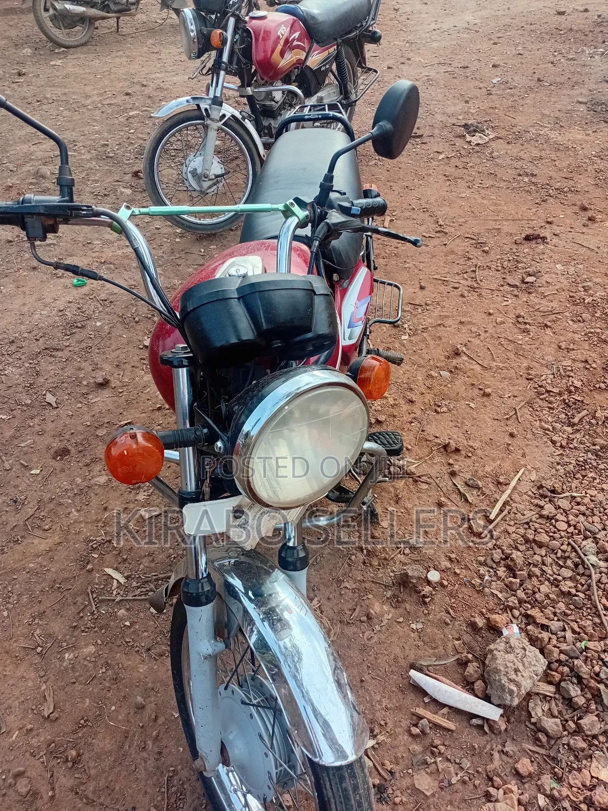 TVS XL 100 2023 Red