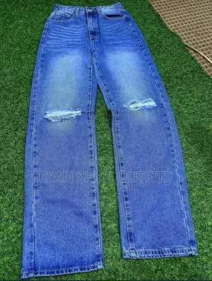 Wide Leg Boyfriend Jeans