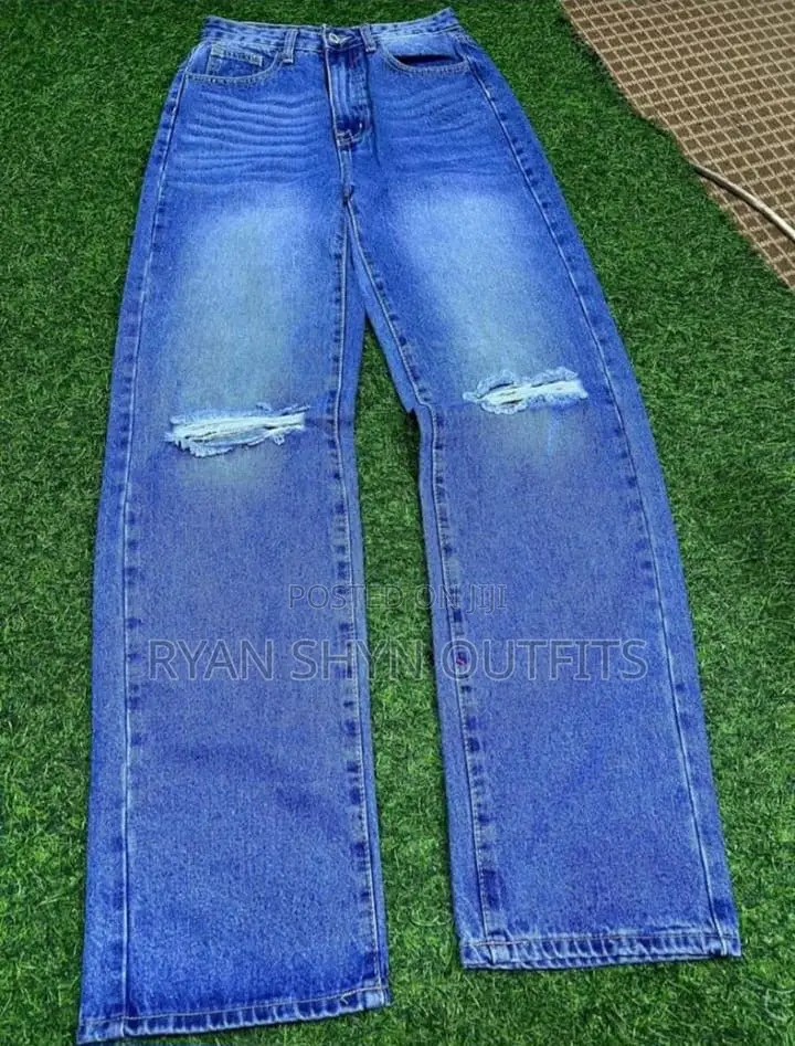 Wide Leg Boyfriend Jeans