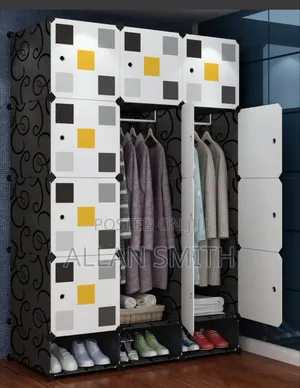 3 Colum Plastic Closet