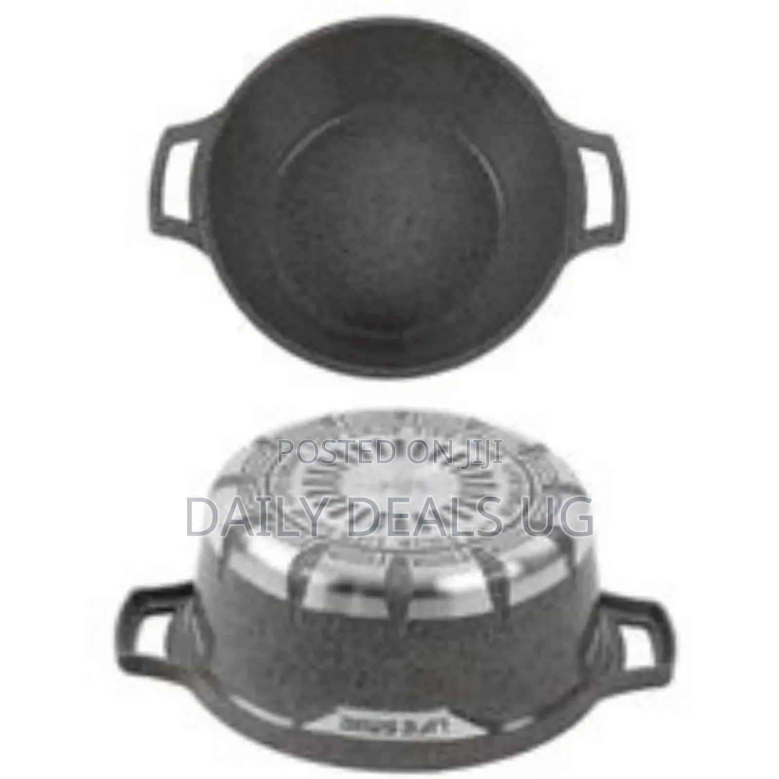Life Smile 5 Piece Lifesmile Non-Stick Granite Coated Saucepan