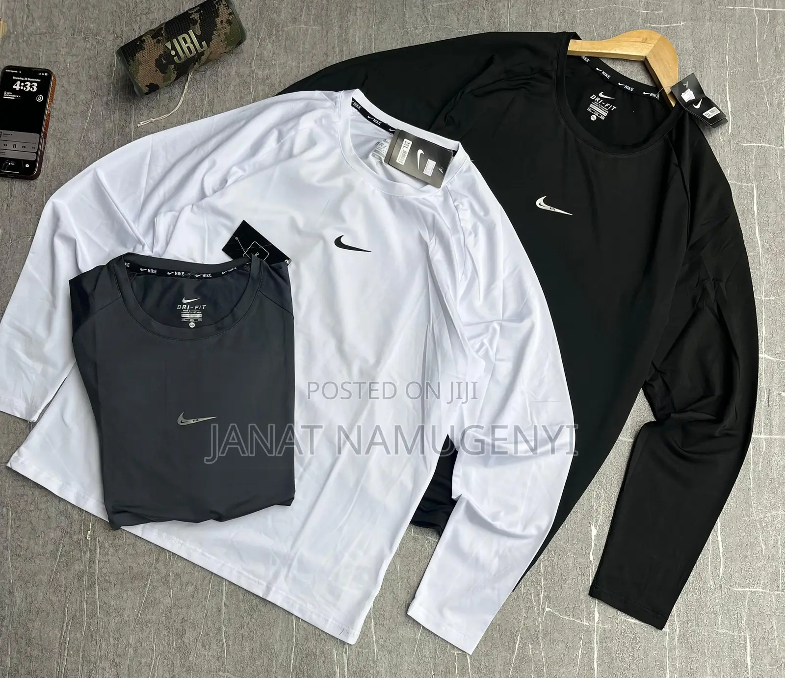 Plain Long Sleeved Nike Tshirts