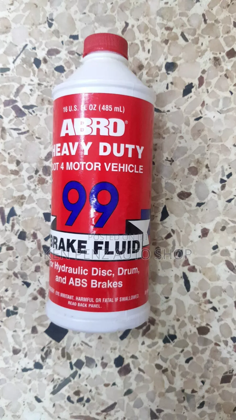 Abro Heavy Duty Brake Fluid Dot 4