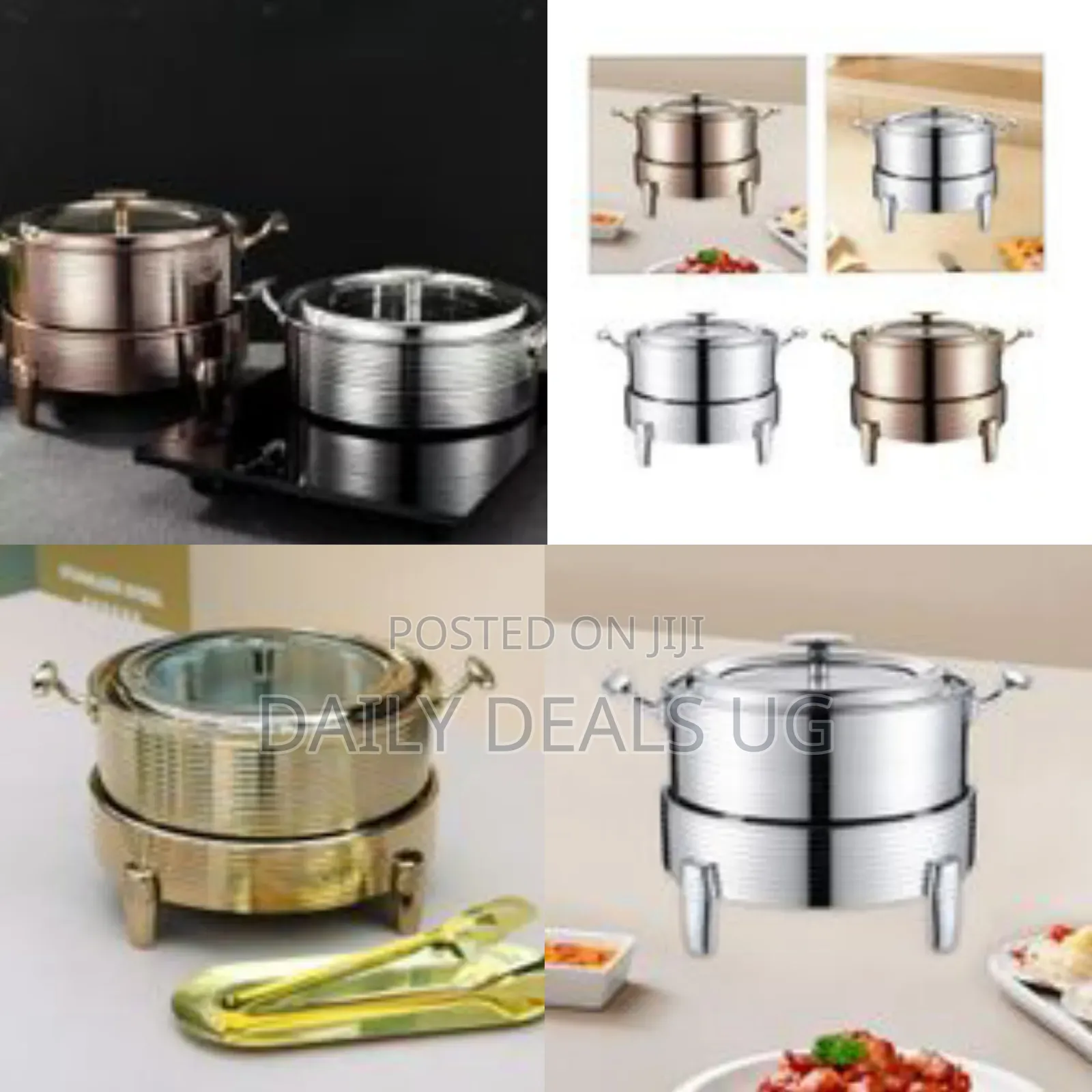 1 Piece of Mini Round Serving Dish Chafing Dishes Food Warmer