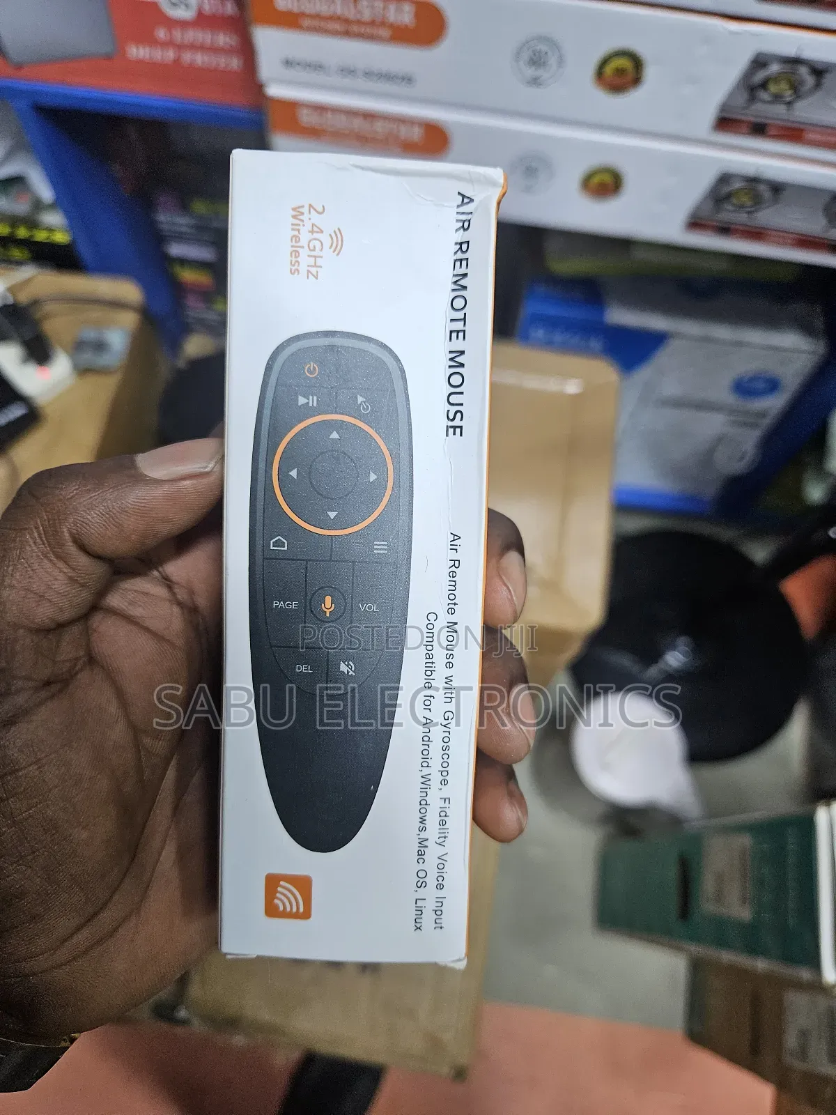 2.4ghz Air Remote With Voice –For Android Tv, Tv Box Projector