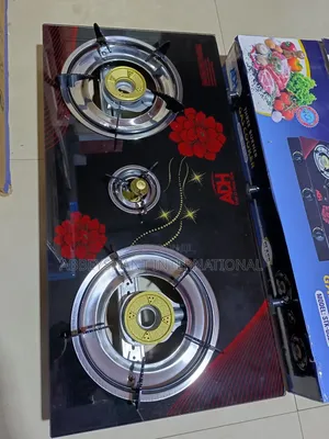 Triple Glass Gas Stove/Adh Glass Gas Stove