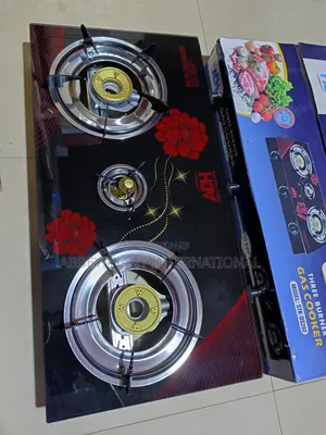 Triple Glass Gas Stove/Adh Glass Gas Stove