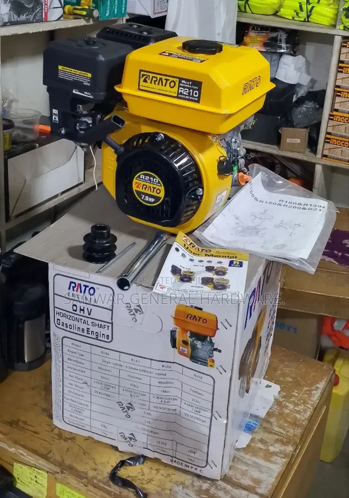 Rato-petrol Engines(7.0hp) Original.