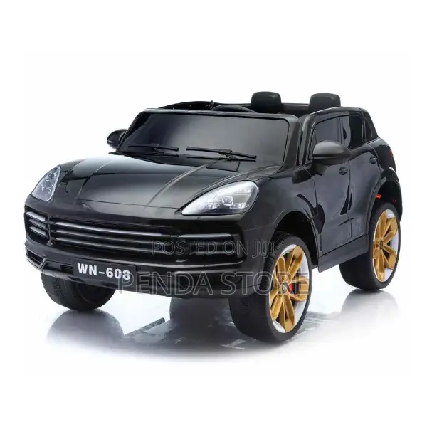 Electric Kid Toy Car (Black and Red) – Fun Ride Electric Kid Toy Car