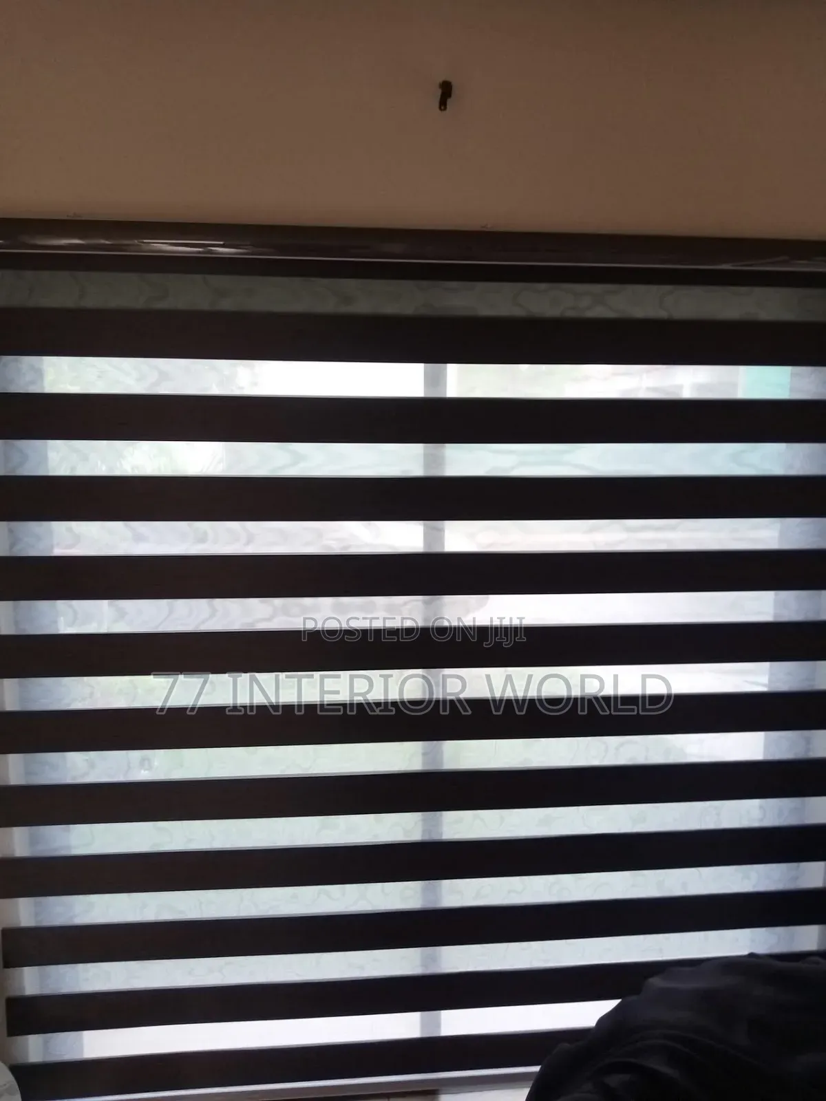 Stripes Roller Window Blinds Suitable for Office and Home Use