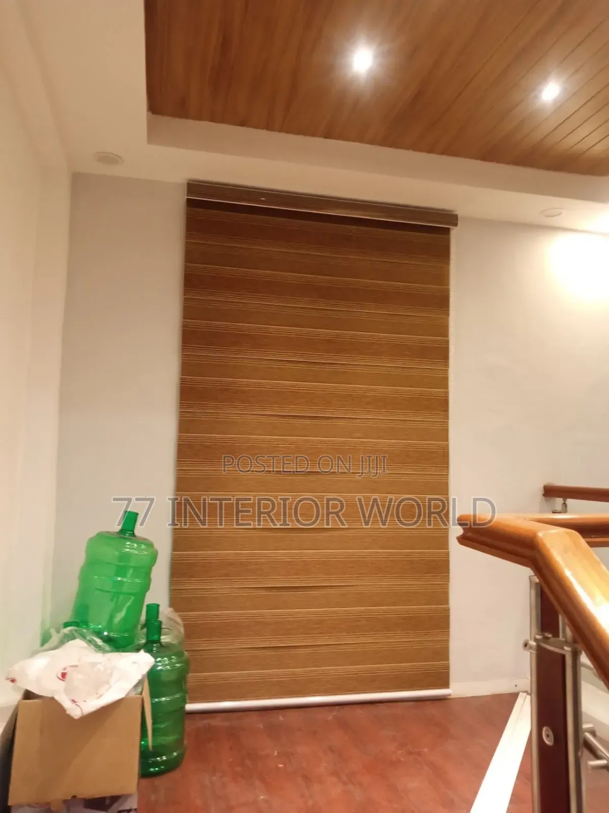 Stripes Roller Window Blinds Suitable for Office and Home Use