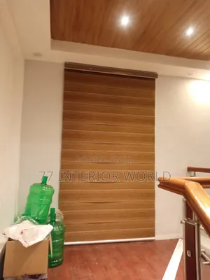 Stripes Roller Window Blinds Suitable for Office and Home Use