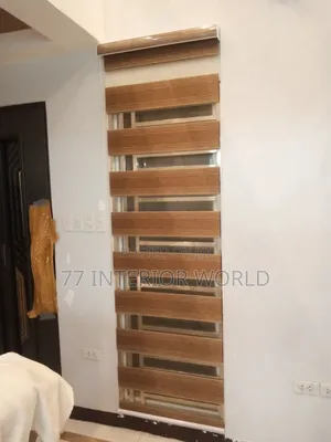 Mahogany Zebra Window Blinds Suitable for Home and Office Use