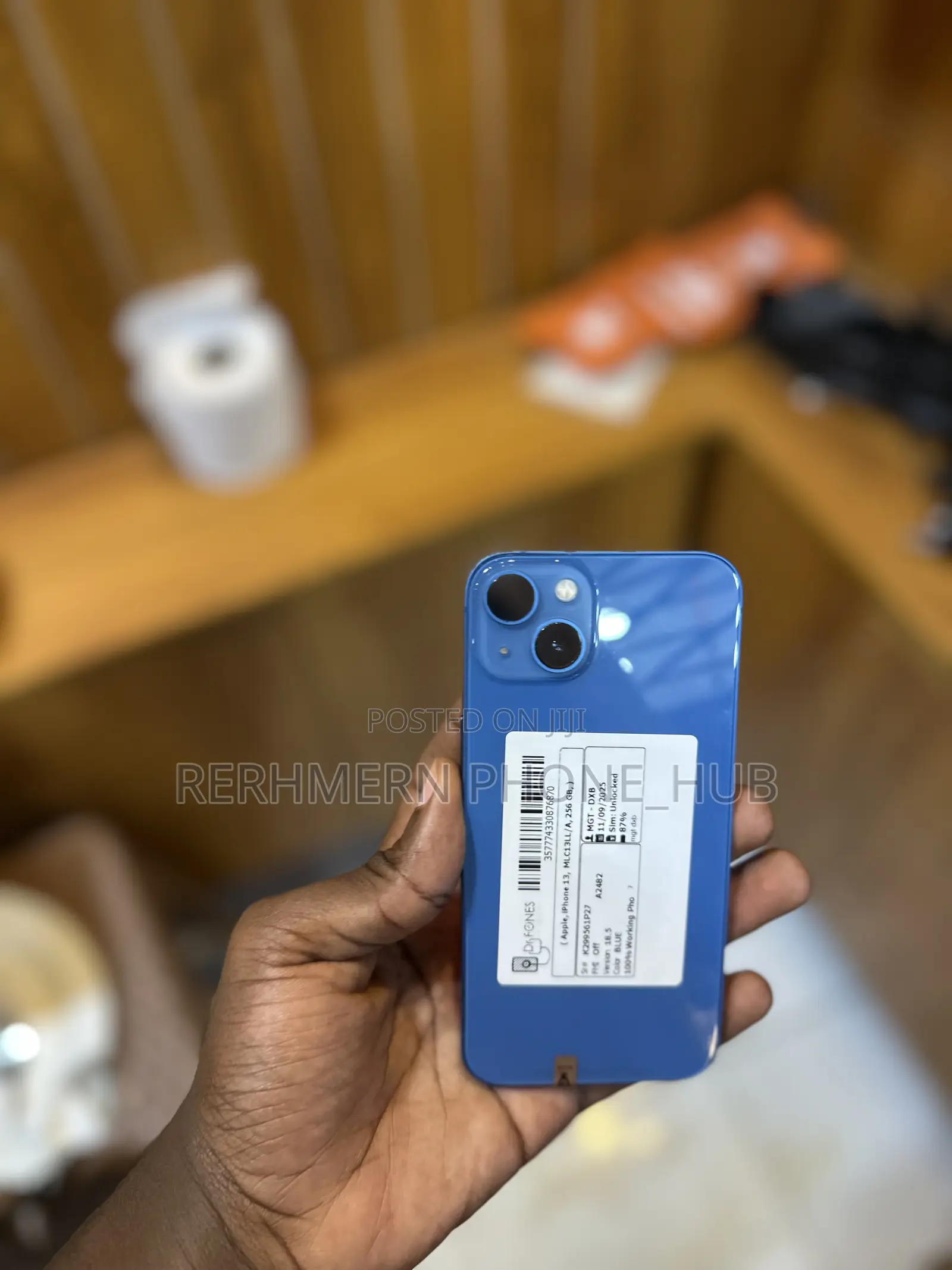 New Apple iPhone 13 128 GB Blue