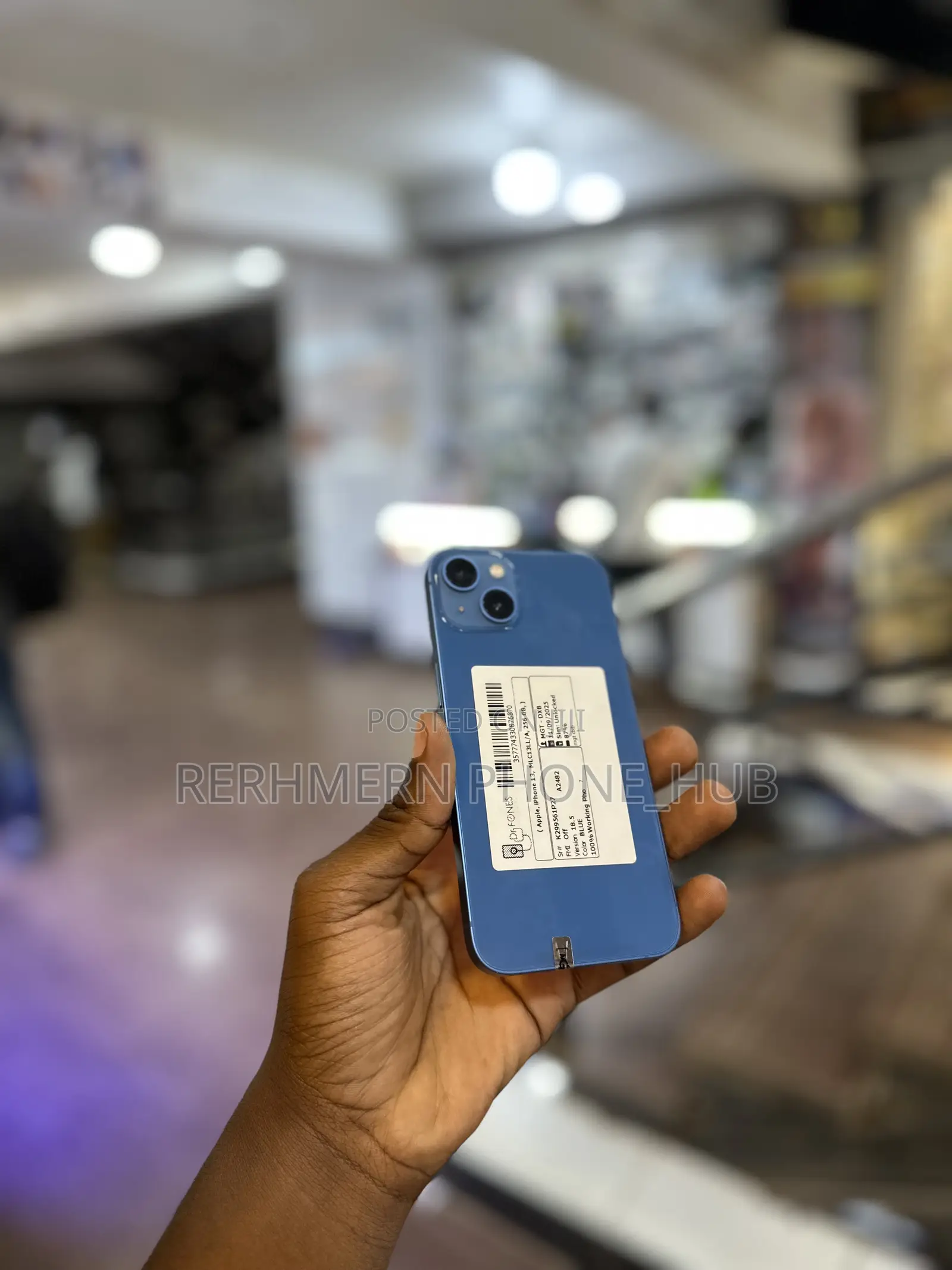 New Apple iPhone 13 128 GB Blue