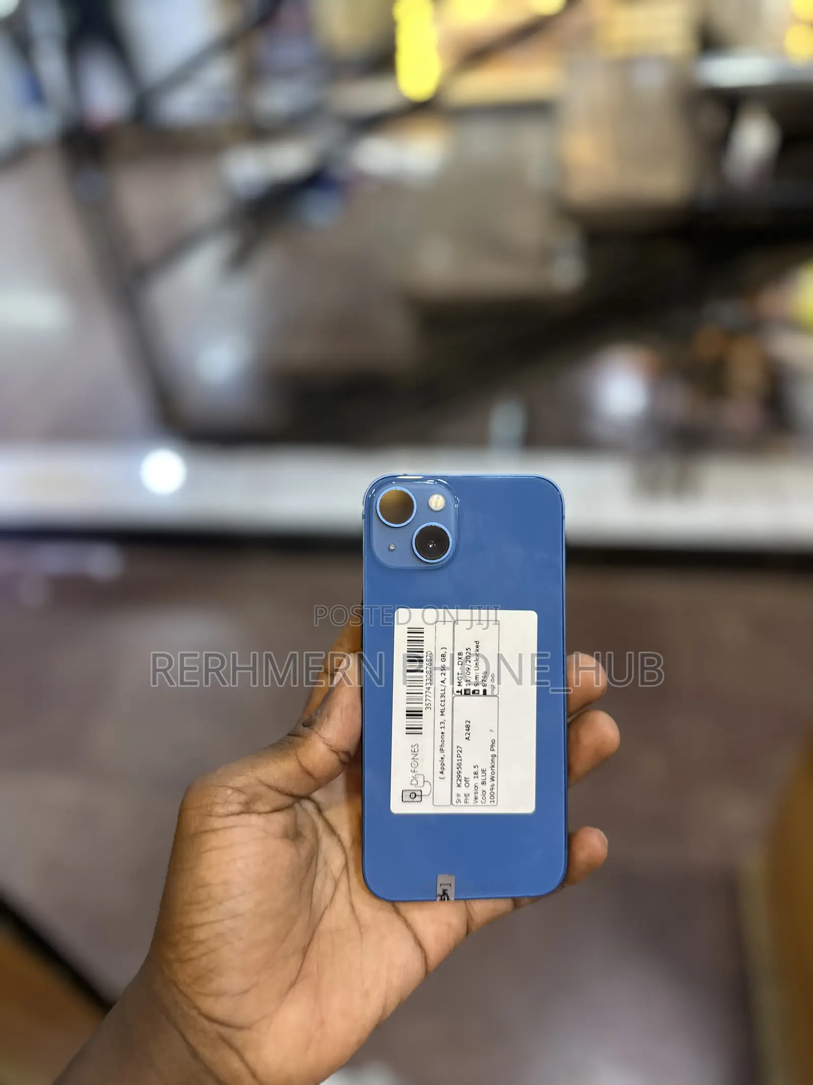 New Apple iPhone 13 128 GB Blue