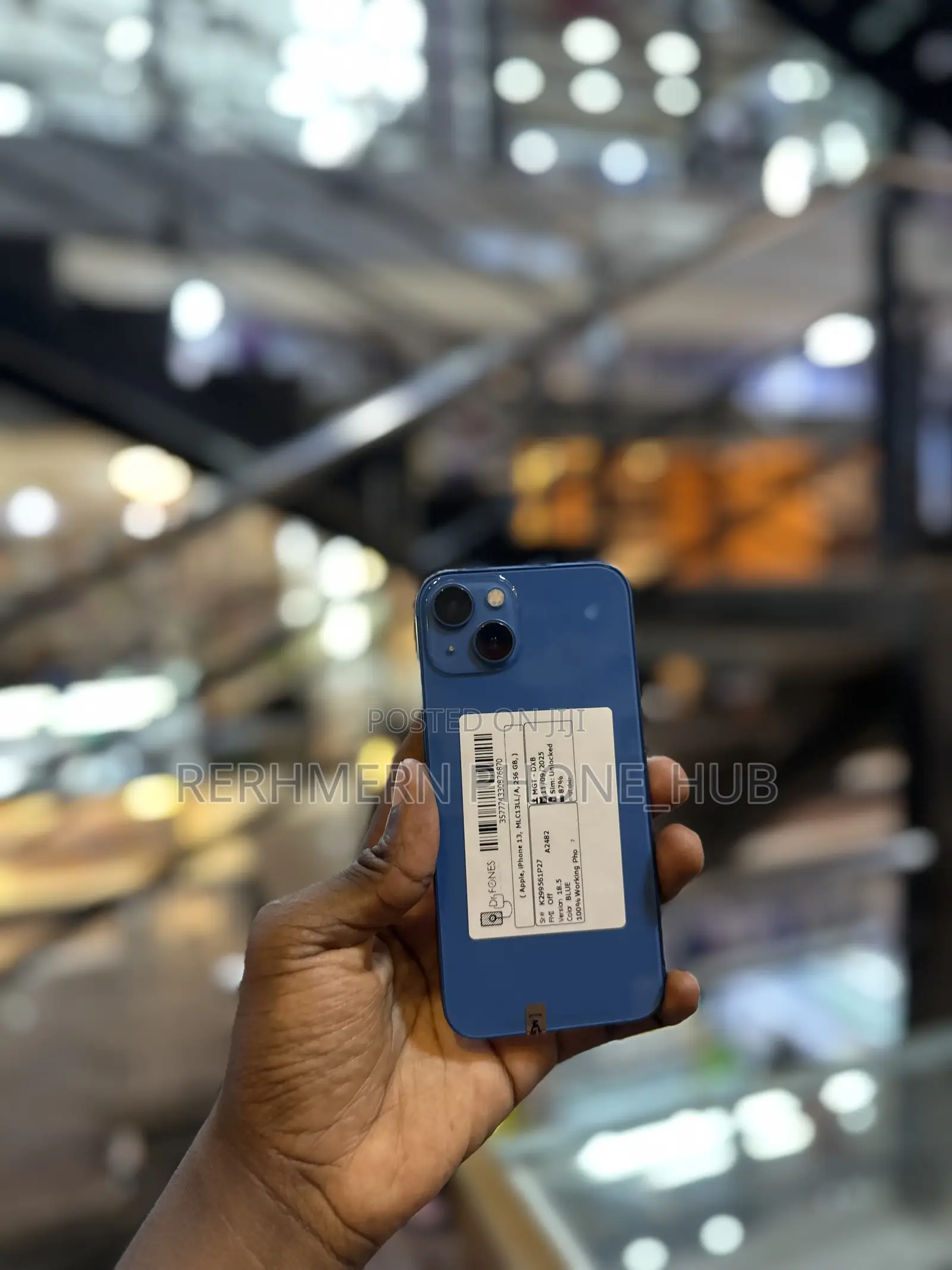 New Apple iPhone 13 128 GB Blue