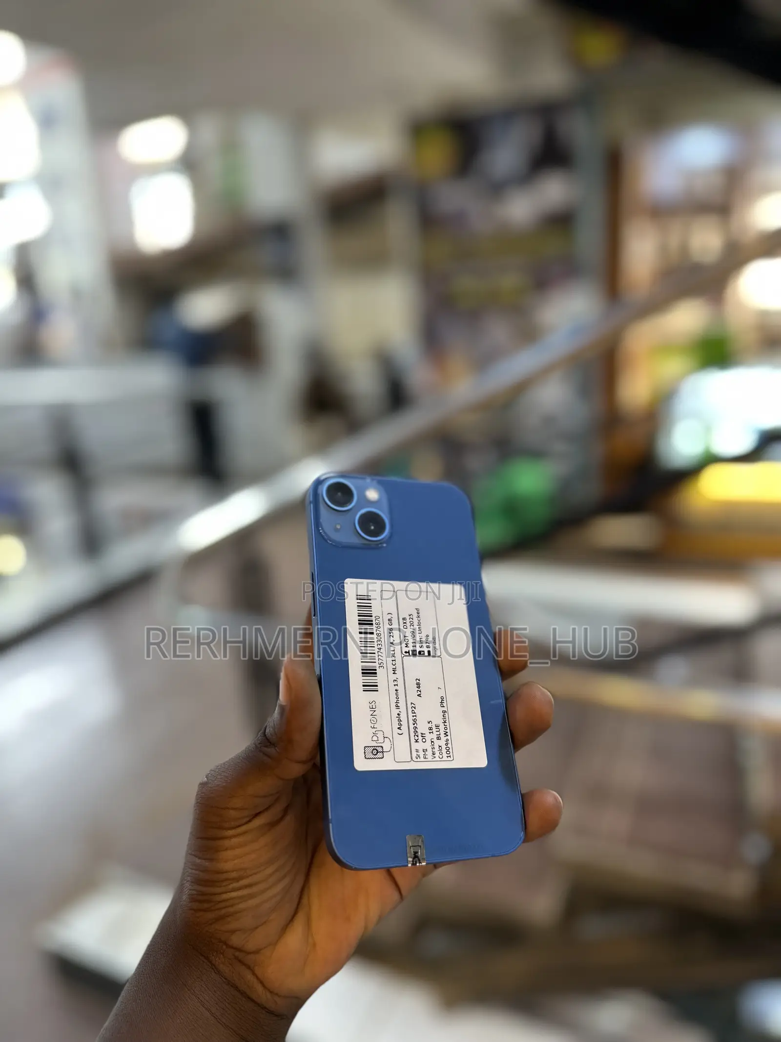 New Apple iPhone 13 128 GB Blue