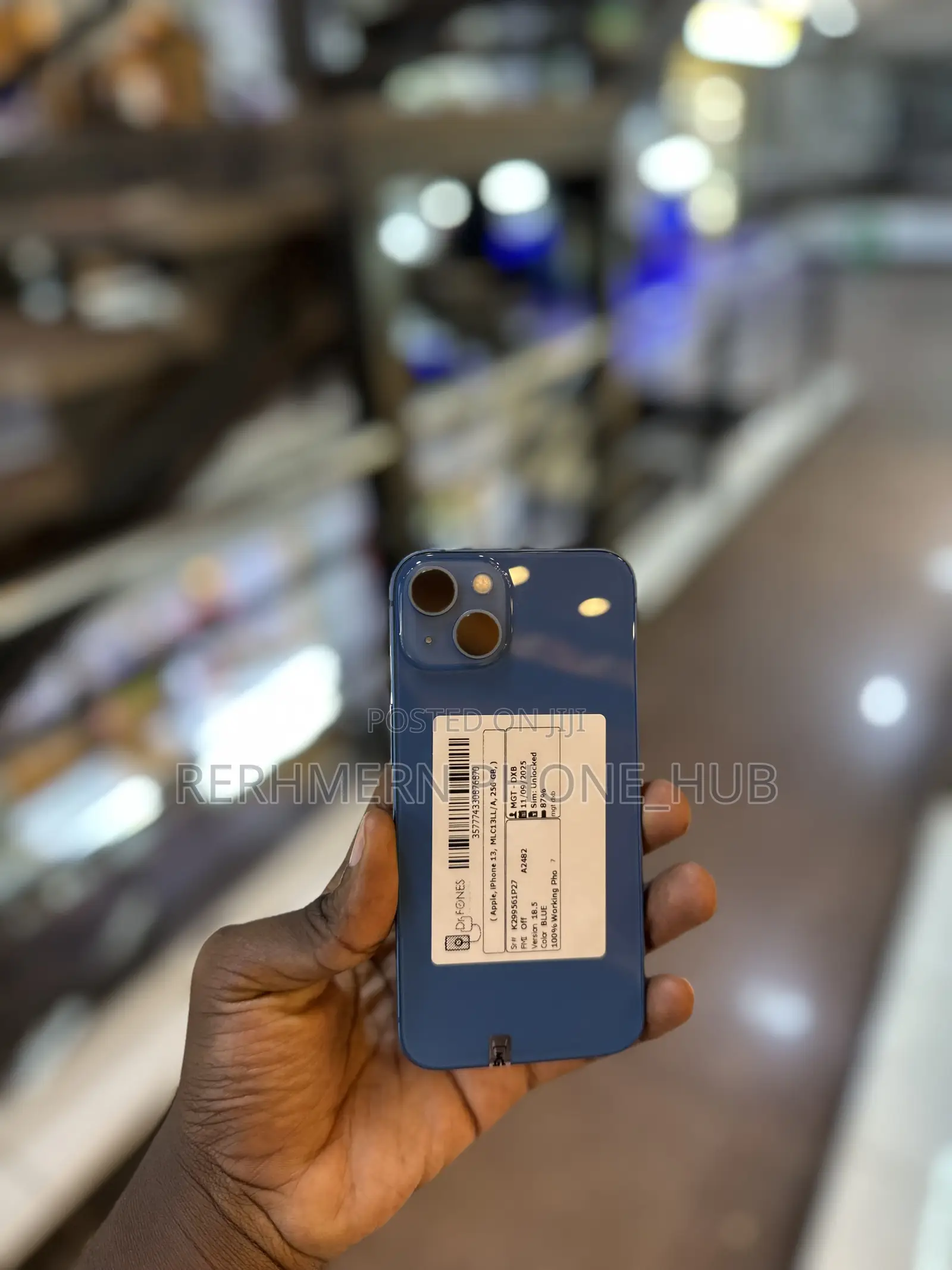 New Apple iPhone 13 128 GB Blue