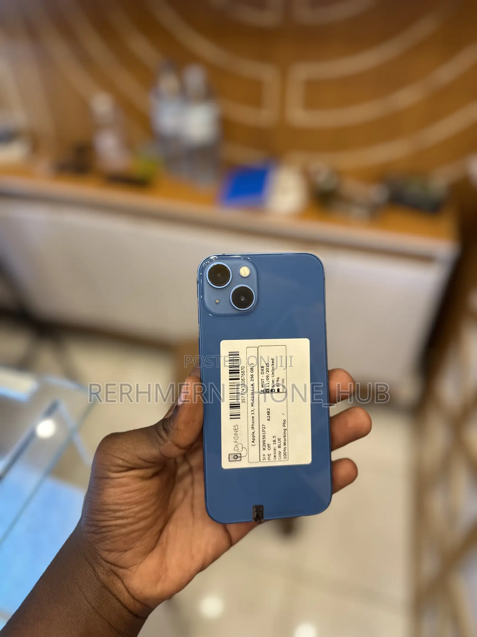 New Apple iPhone 13 128 GB Blue