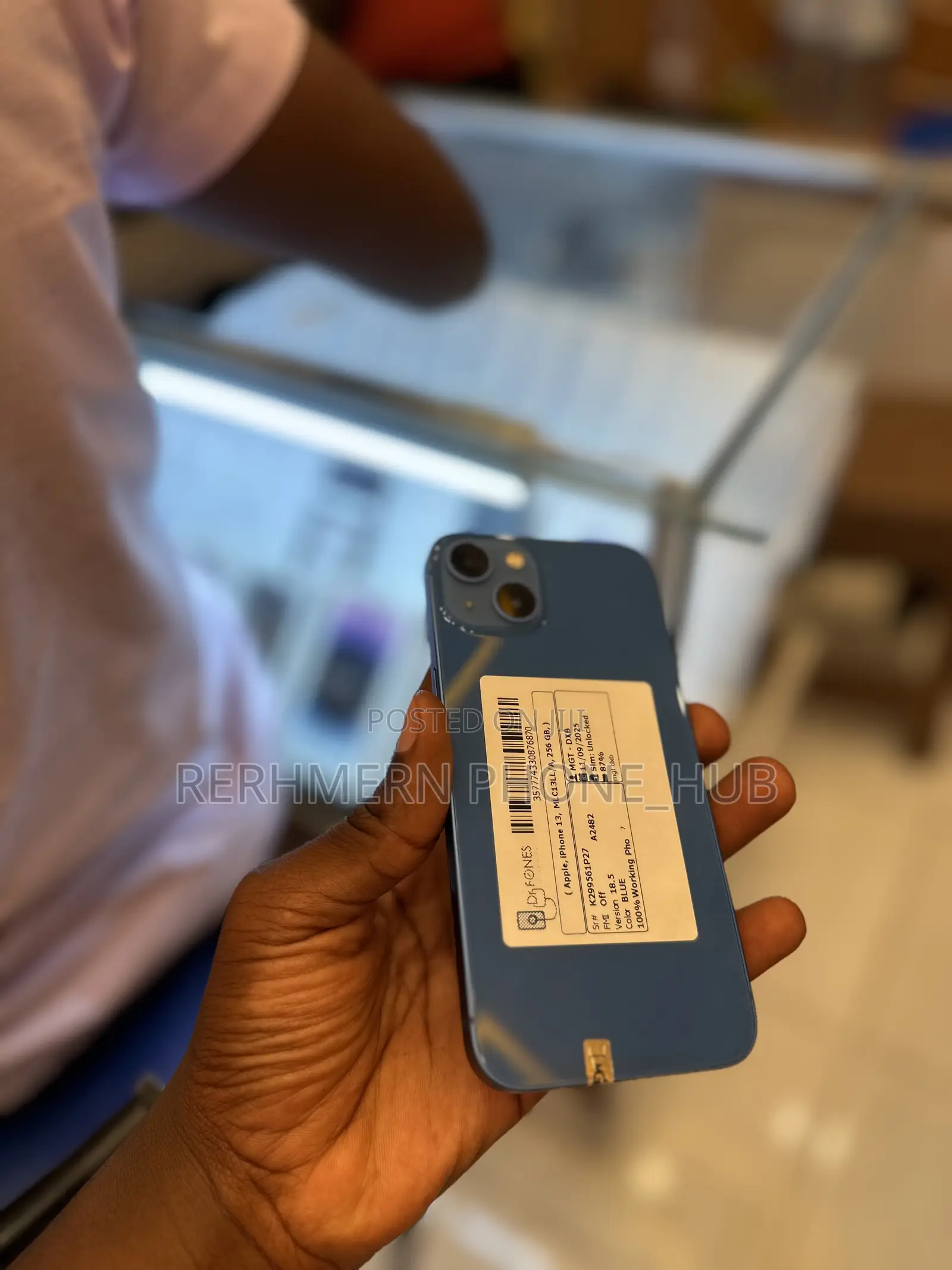 New Apple iPhone 13 128 GB Blue