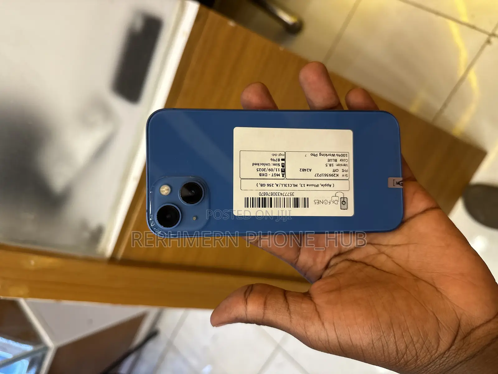 New Apple iPhone 13 128 GB Blue