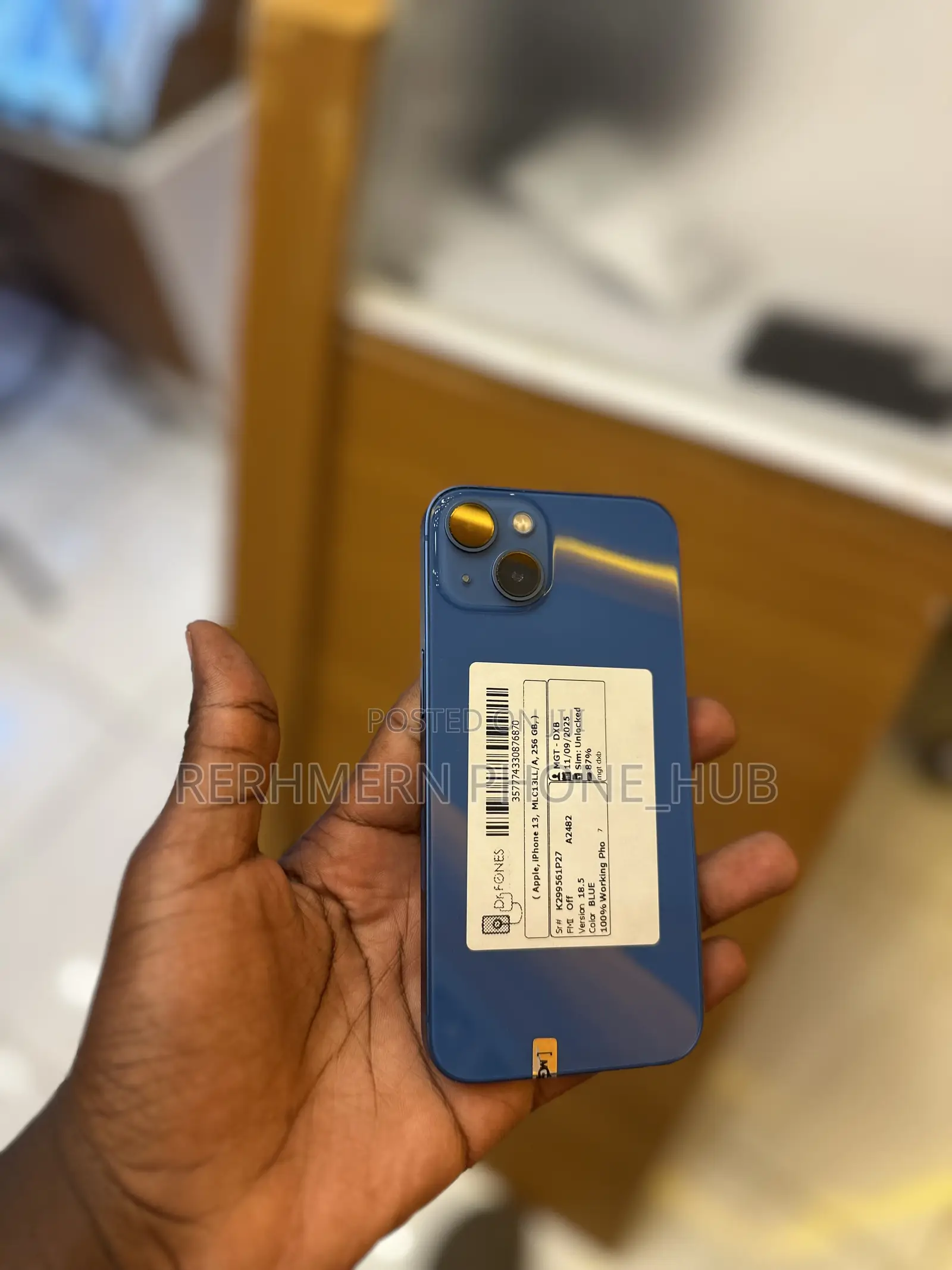 New Apple iPhone 13 128 GB Blue