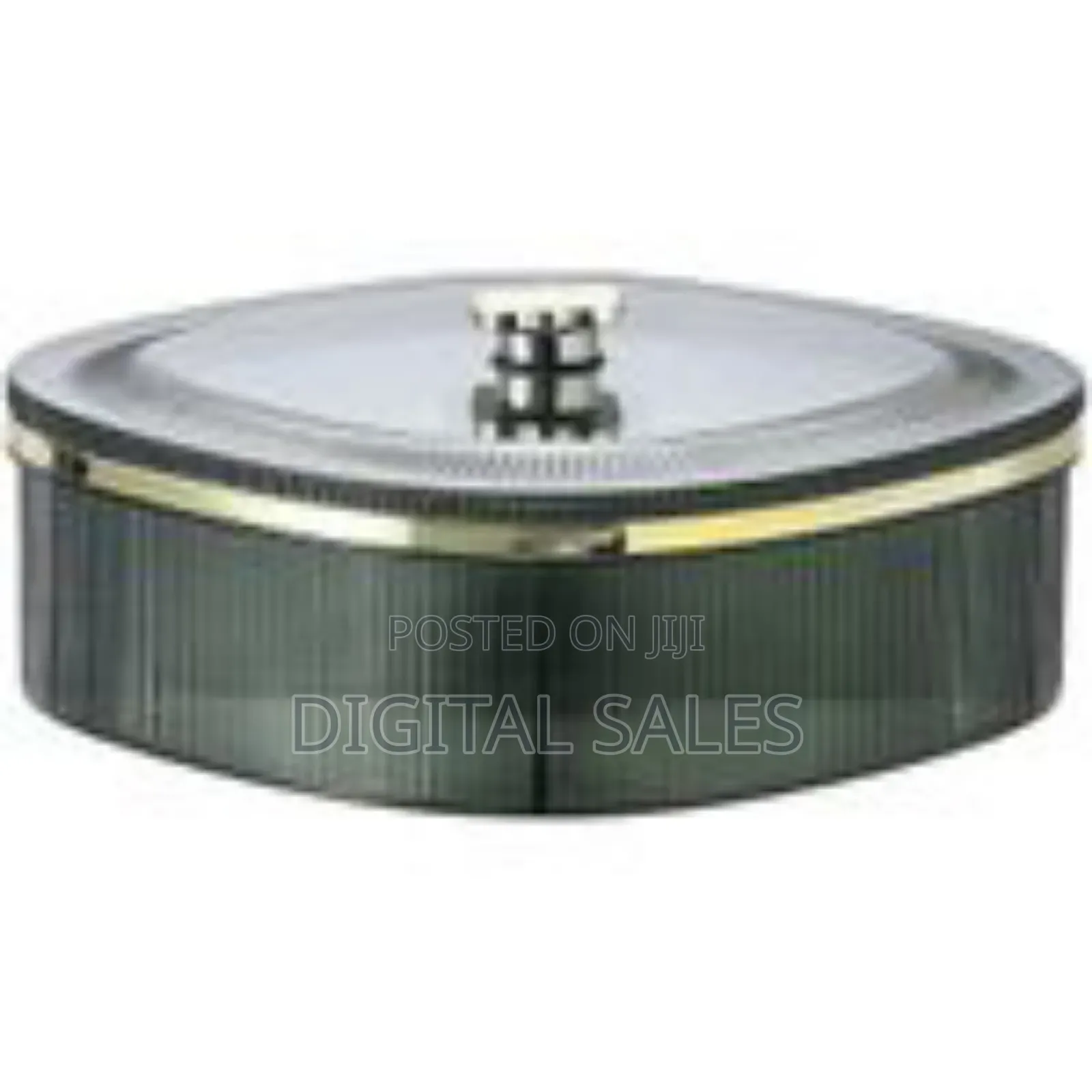 5 Compartments Snack Serving Tray Appetizer Transparent Plate With Lid