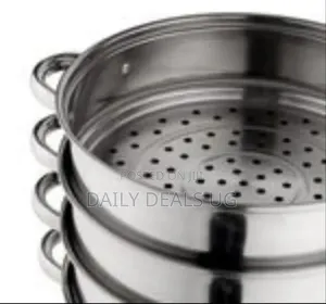 28cm - 4 Layer Stainless Steel Food Saucepan and Steamer Soup Pot