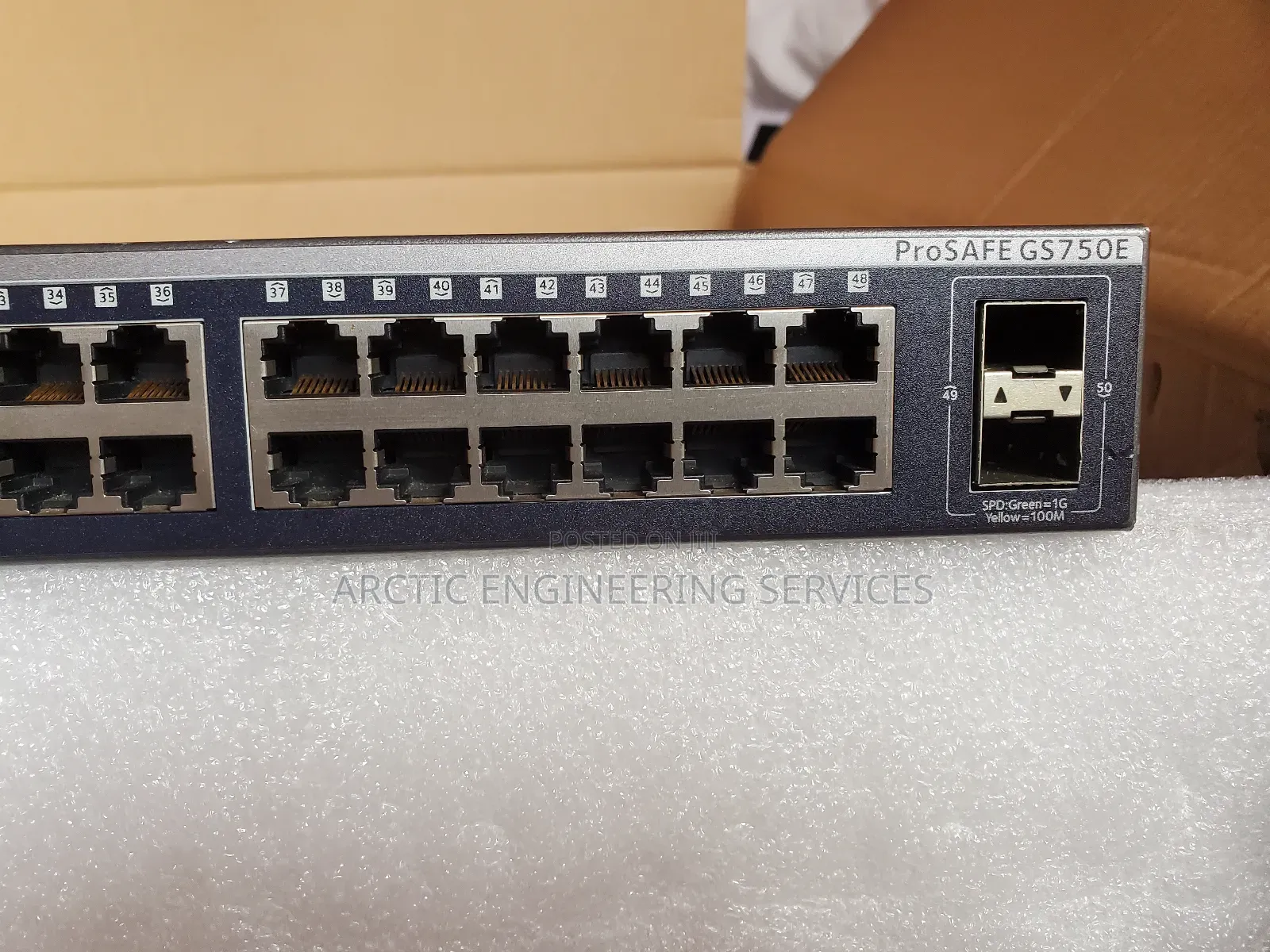 Netgear Gs750e Managed Switch