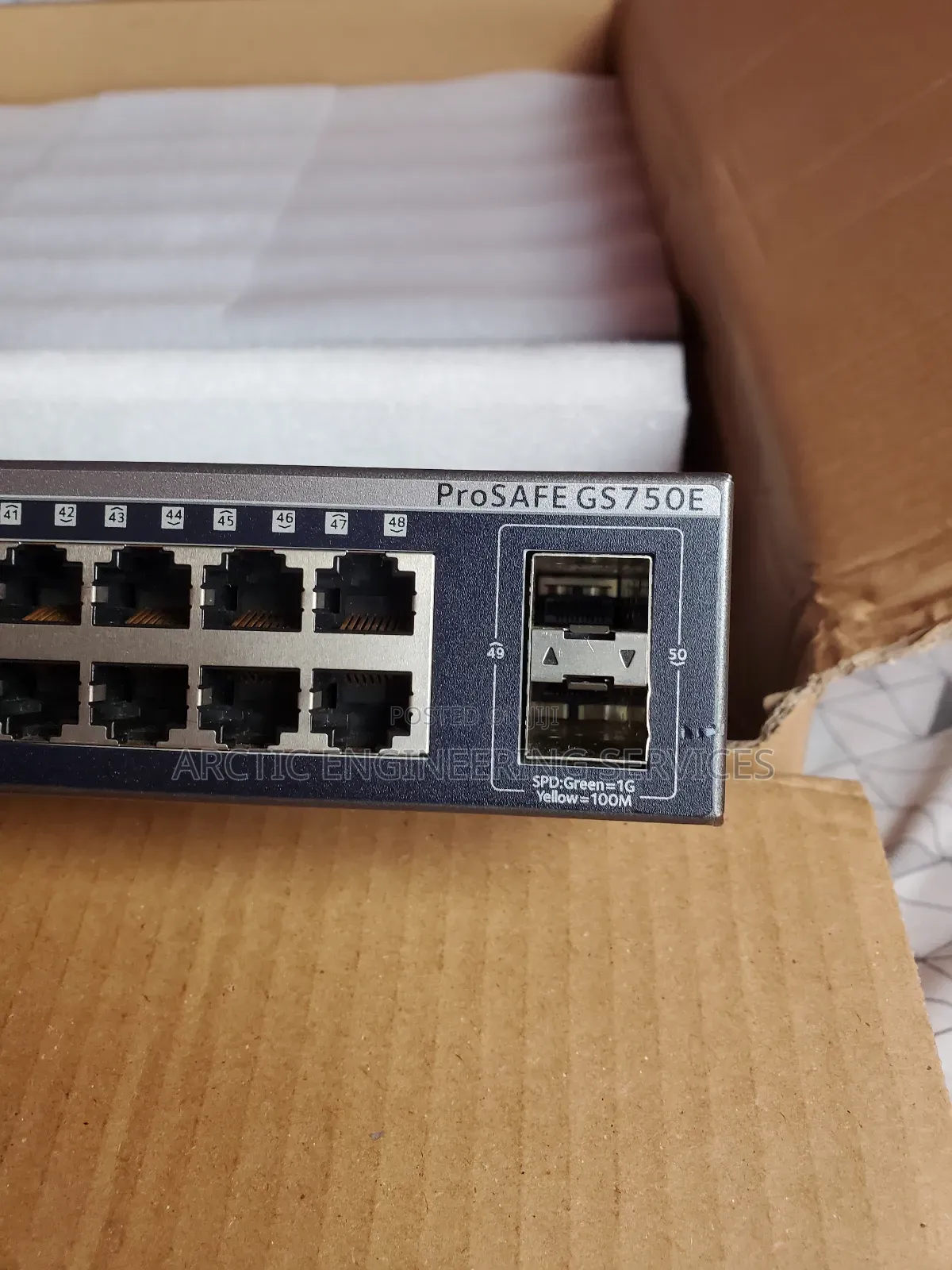 Netgear Gs750e Managed Switch