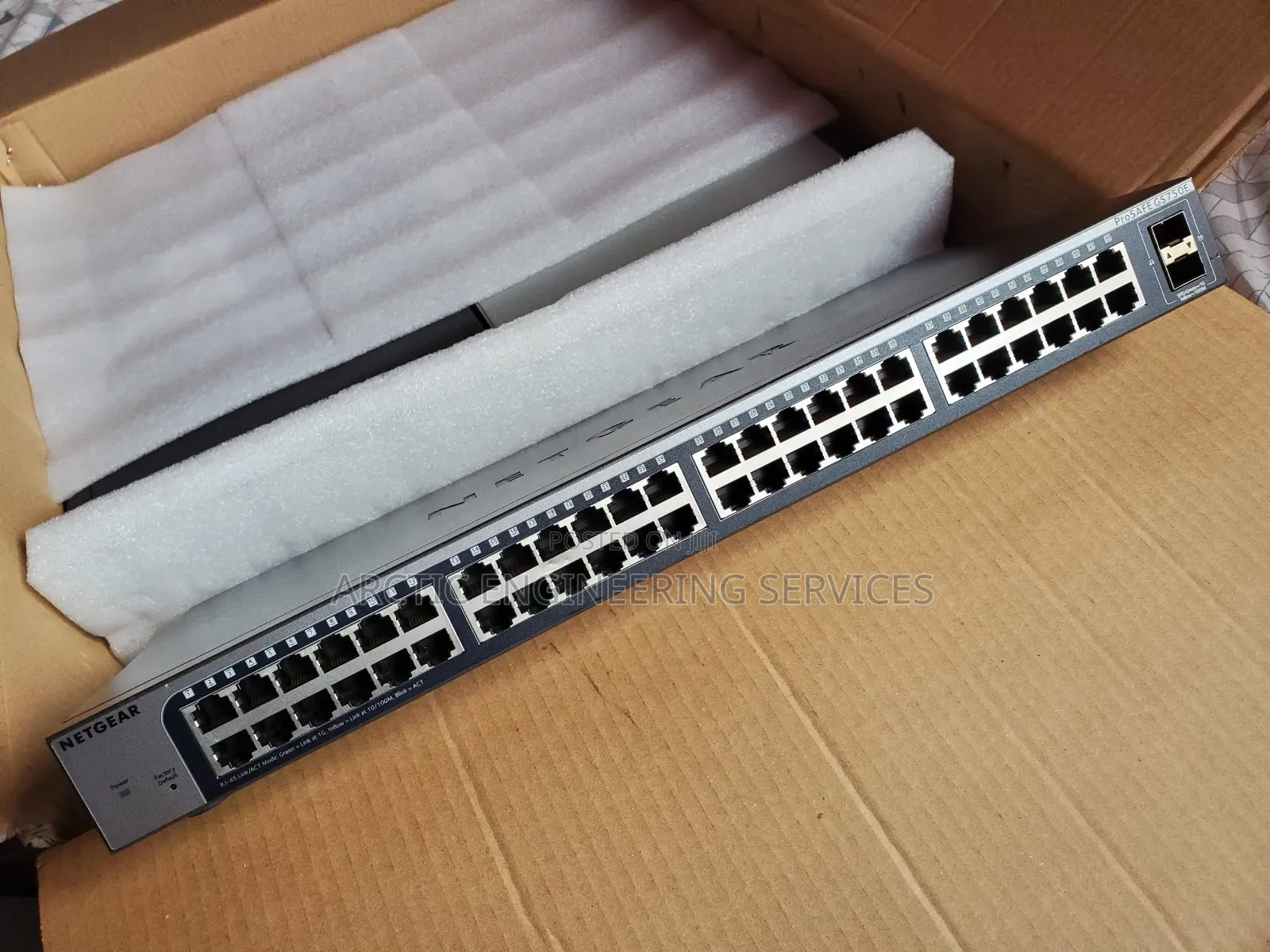 Netgear Gs750e Managed Switch